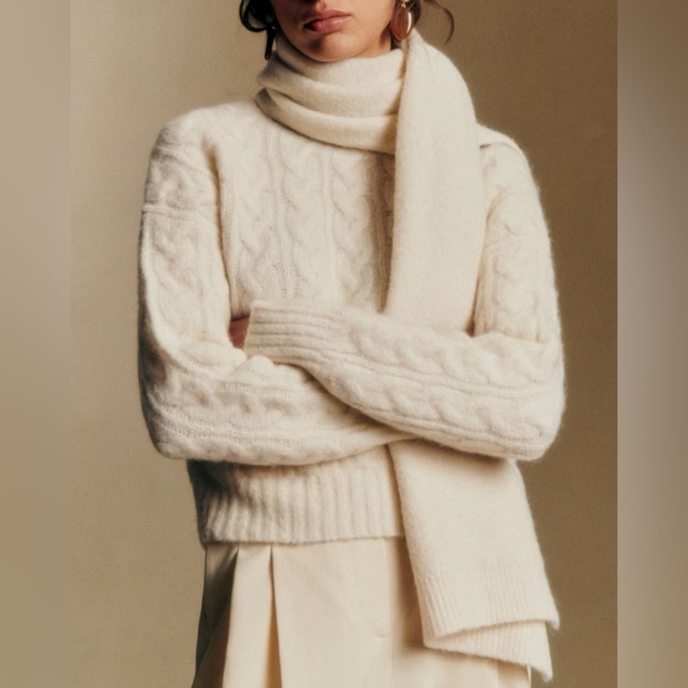 Sézane Marianne Alpaca Scarf